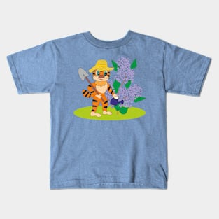 Cat gardener Kids T-Shirt